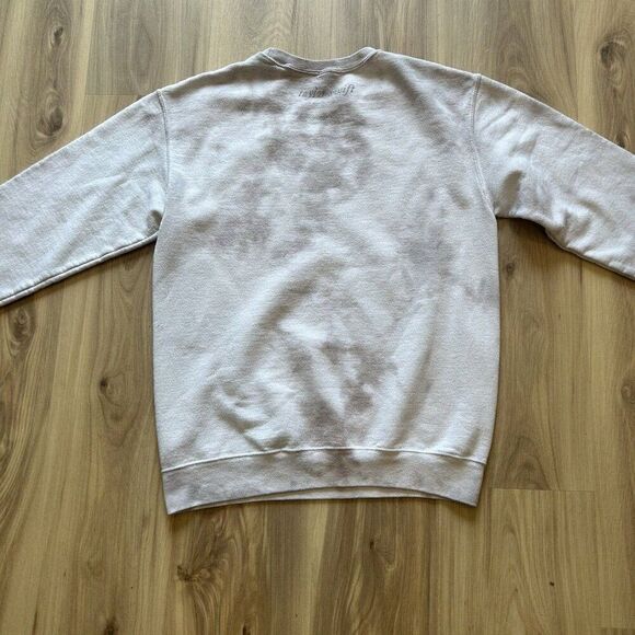 Taylor Swift Folklore Album Tye-Dye Crewneck Sweatshirt Official Merch Size S - Picture 4 of 9